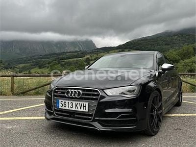 Usado Audi S3 Sport 300 CV (220 kW) 2014 Negro Berlina