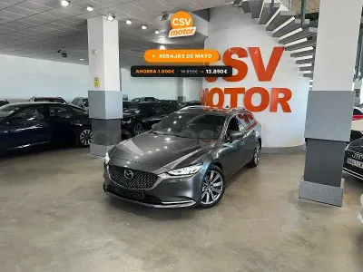 Usado Mazda 6 Sky 184 CV (135 kW) 2019 Gris / plata Berlina