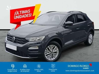 Usado VW T-Roc 110 CV (80 kW) 2021 Gris SUV