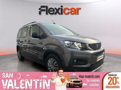 Usado Peugeot Rifter GT 130 CV (95 kW) 2023 Gris Monovolumen