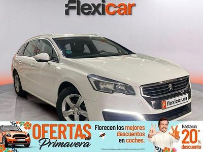 Usado Peugeot 508 SW Active 120 CV (88 kW) 2016 Blanco Familiar