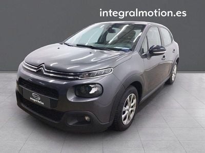 Usado Citroën C3 Feel 99 CV (72 kW) 2018 Gris Utilitario