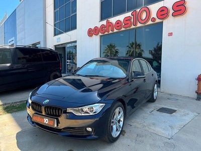 Usado BMW 320 Efficient Dynamics 163 CV (119 kW) 2015 Azul Berlina