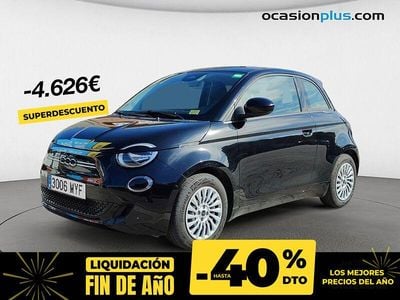 Negro Usado 2022 Fiat 500e Icon Utilitario | 12.390 € (Precio justo)