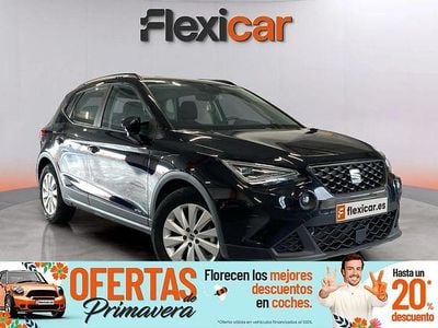 Usado Seat Arona Reference 110 CV (80 kW) 2022 Negro SUV