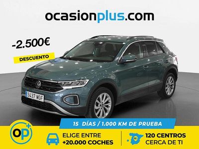 Gris / plata Usado 2023 VW T-Roc Life SUV | 22.550 € (Precio justo)