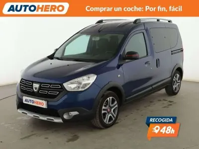 Usado Dacia Dokker 95 CV (69 kW) 2019 Azul Monovolumen