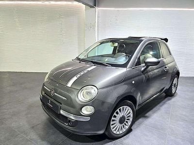 Usado Fiat 500C Lounge 69 CV (50 kW) 2013 Gris Descapotable