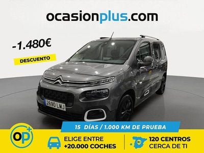 Gris Usado 2021 Citroën Berlingo Feel Monovolumen | 16.290 € (Precio justo)