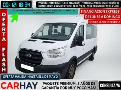 Käytetty Ford Transit Trend 130 HP (95 kW) 2021 Valkoinen Farmari