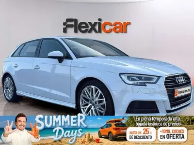Usado Audi A3 Sportback 116 CV (85 kW) 2019 Blanco Utilitario