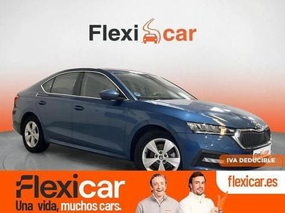Usado Skoda Octavia Ambition 150 CV (110 kW) 2021 Azul Berlina