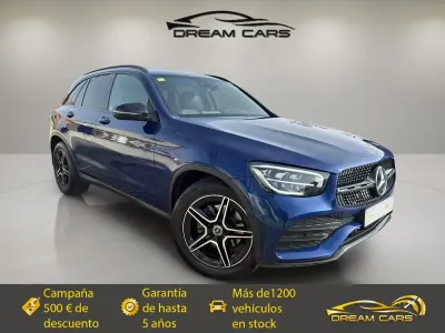Usado Mercedes GLC220 194 CV (142 kW) 2020 Azul SUV