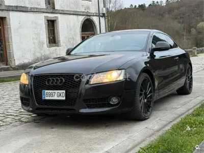 Usado Audi A5 180 CV (132 kW) 2008 Negro Coupe