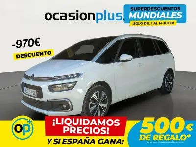 Usado Citroën C4 Feel 130 CV (95 kW) 2018 Blanco Monovolumen