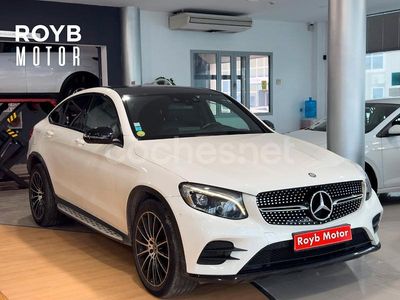 Usado Mercedes GLC220 AMG line 170 CV (125 kW) 2017 Blanco SUV