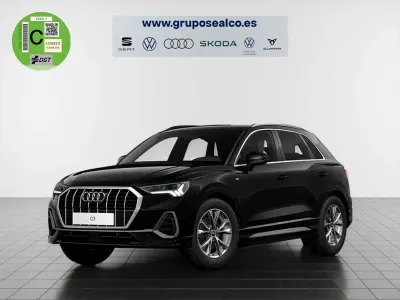 Usado Audi Q3 S-Line 150 CV (110 kW) 2022 Negro SUV