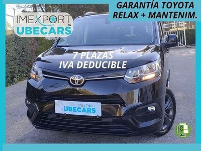 Usado Toyota Proace Advance 131 CV (96 kW) 2021 Negro Monovolumen