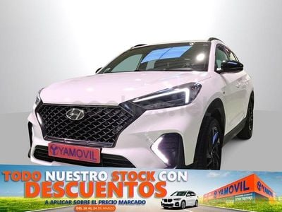 Usado Hyundai Tucson N Line 136 CV (100 kW) 2019 Blanco SUV