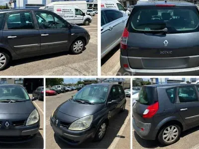 Usado Renault Scénic II Dynamique 105 CV (77 kW) 2008 Gris / plata Monovolumen