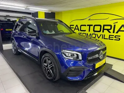 Usado Mercedes GLB200 150 CV (110 kW) 2021 Azul SUV