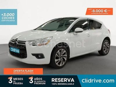 Usado DS Automobiles DS4 Design 120 CV (88 kW) 2015 Blanco Berlina