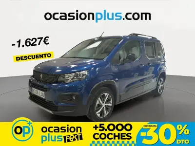 Begagnad Peugeot Rifter GT-line 130 HK (95 kW) 2020 Blå Minibuss