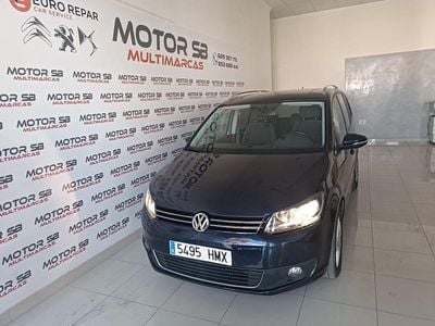 Azul Usado 2012 VW Touran Advance Monovolumen | 9950 € (Precio justo)