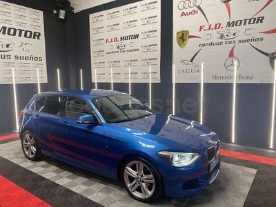 Usado BMW 118 143 CV (105 kW) 2015 Azul Utilitario