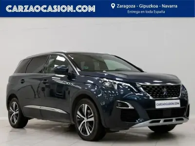 Usado Peugeot 5008 GT-line 120 CV (88 kW) 2017 Azul