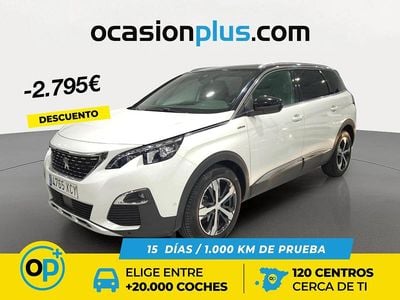 Usado Peugeot 5008 GT-line 120 CV (88 kW) 2017 Blanco Monovolumen