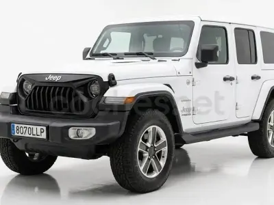 Usado Jeep Wrangler Sahara 200 CV (147 kW) 2021 Blanco SUV
