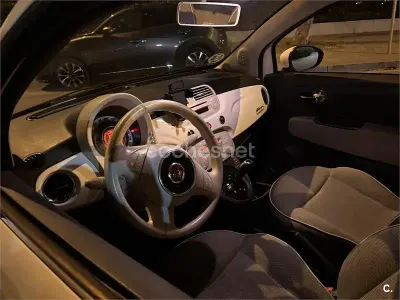 Usado Fiat 500 Lounge 69 CV (50 kW) 2012 Blanco Descapotable