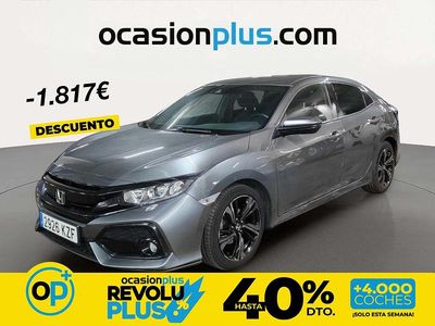 Usado Honda Civic Elegance 129 CV (94 kW) 2019 Gris