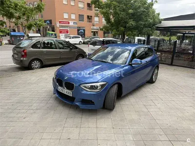 Begagnad BMW 118 M Sport 136 HK (100 kW) 2014 Blå Halvkombi