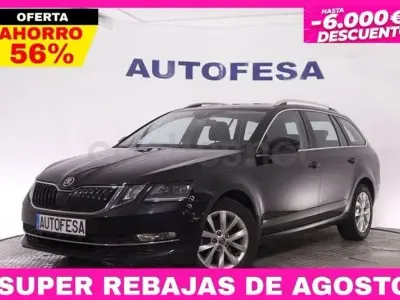 Usado Skoda Octavia Ambition 115 CV (84 kW) 2019 Negro Familiar