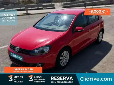 Usado VW Golf VI Advance 125 CV (91 kW) 2009 Rojo Utilitario