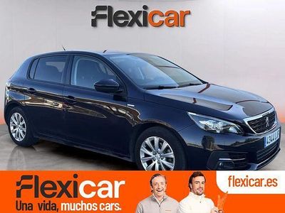 Usado Peugeot 308 Style 130 CV (95 kW) 2020 Negro Berlina