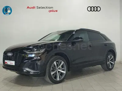 Usado Audi Q8 S-line plus 381 CV (280 kW) 2023 Negro SUV