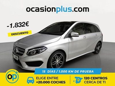 Gris plata Usado 2017 Mercedes B200 AMG Monovolumen | 16.158 € (Buen precio)