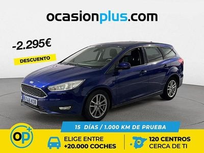 Usado Ford Focus Business Edition 120 CV (88 kW) 2017 Azul Monovolumen