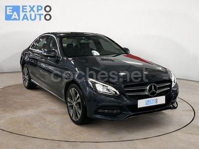 Gris / plata Usado 2015 Mercedes C220 Exclusive Berlina | 22.475 € (Un poco caro)