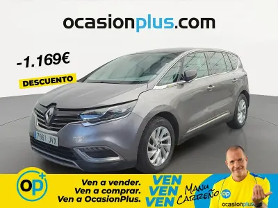 Usado Renault Espace Zen 160 CV (117 kW) 2016 Gris Monovolumen