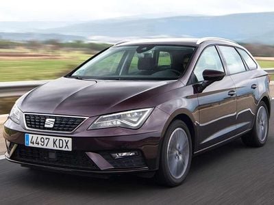 Begagnad Seat Leon ST Style 110 HK (80 kW) 2016 Blå Kombi