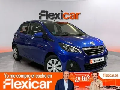 Usado Peugeot 108 Active 72 CV (52 kW) 2021 Azul Berlina