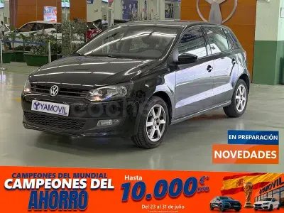 Usado VW Polo Advance 75 CV (55 kW) 2014 Negro Berlina
