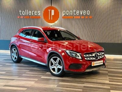 Granate Usado 2017 Mercedes GLA200 AMG line SUV | 17.800 € (Precio justo)