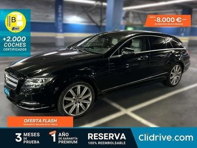 Negro Usado 2014 Mercedes CLS350 Shooting Brake Familiar | 19.990 €