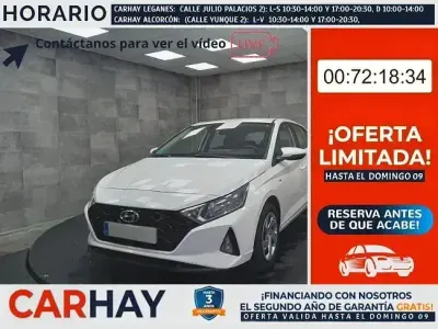 Usado Hyundai i20 101 CV (74 kW) 2021 Blanco Utilitario