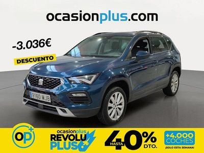 Usado Seat Ateca Style 150 CV (110 kW) 2023 Azul SUV
